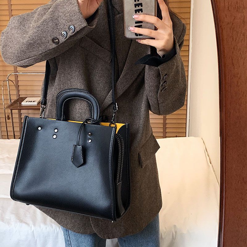 Colado Dames Grote Luxe Handtas - Zwart