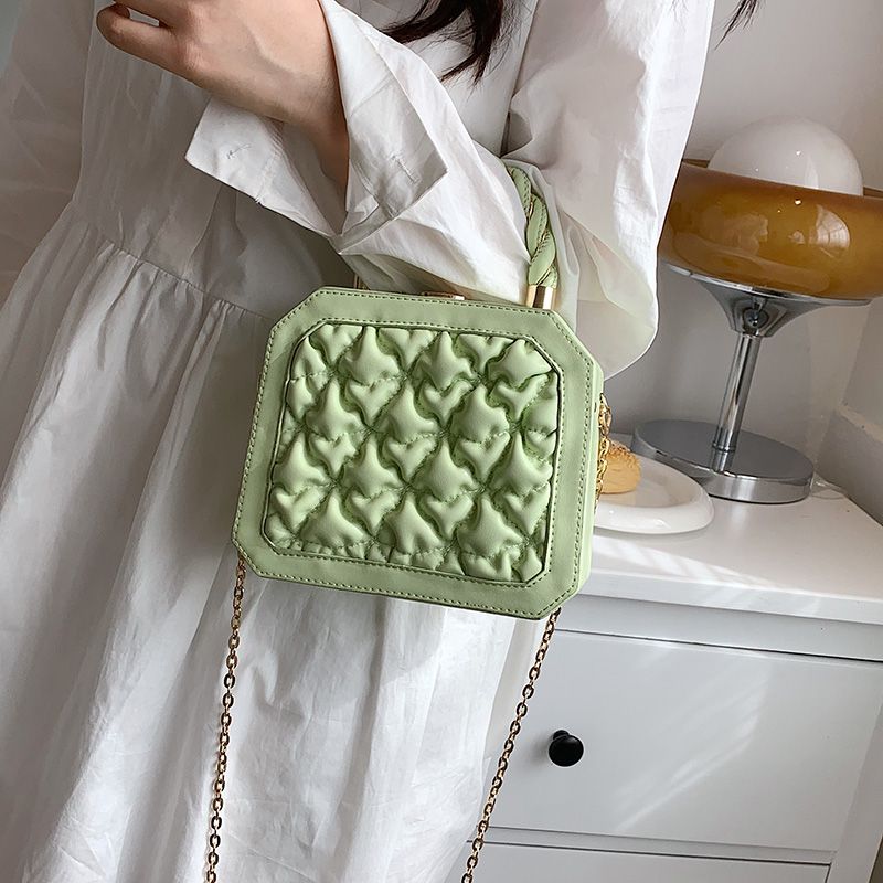 Colao Dames Kleine Geplooide Leren Handtas - Zwart