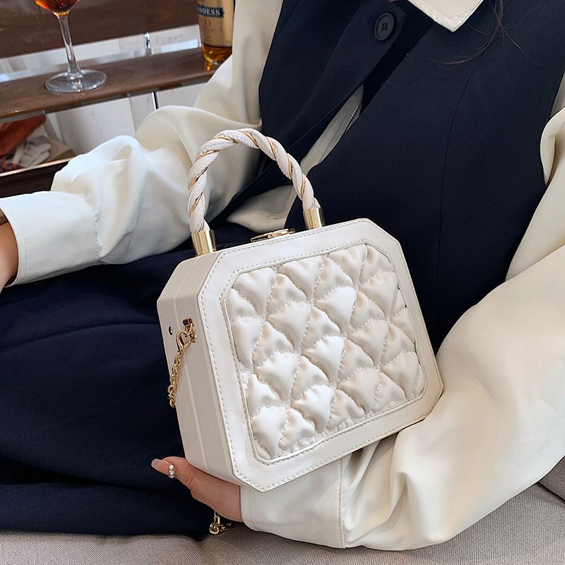 Colao Dames Kleine Geplooide Leren Handtas - Zwart