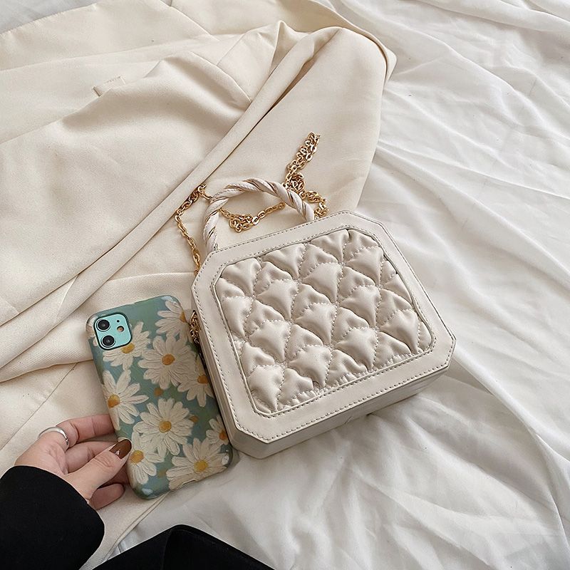 Colao Dames Kleine Geplooide Leren Handtas - Zwart