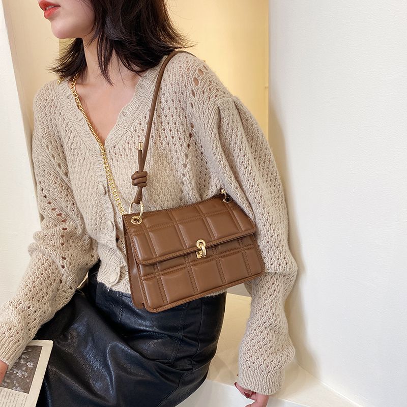 Colina Dames Kleine Leren Crossbody Tassen - Zwart