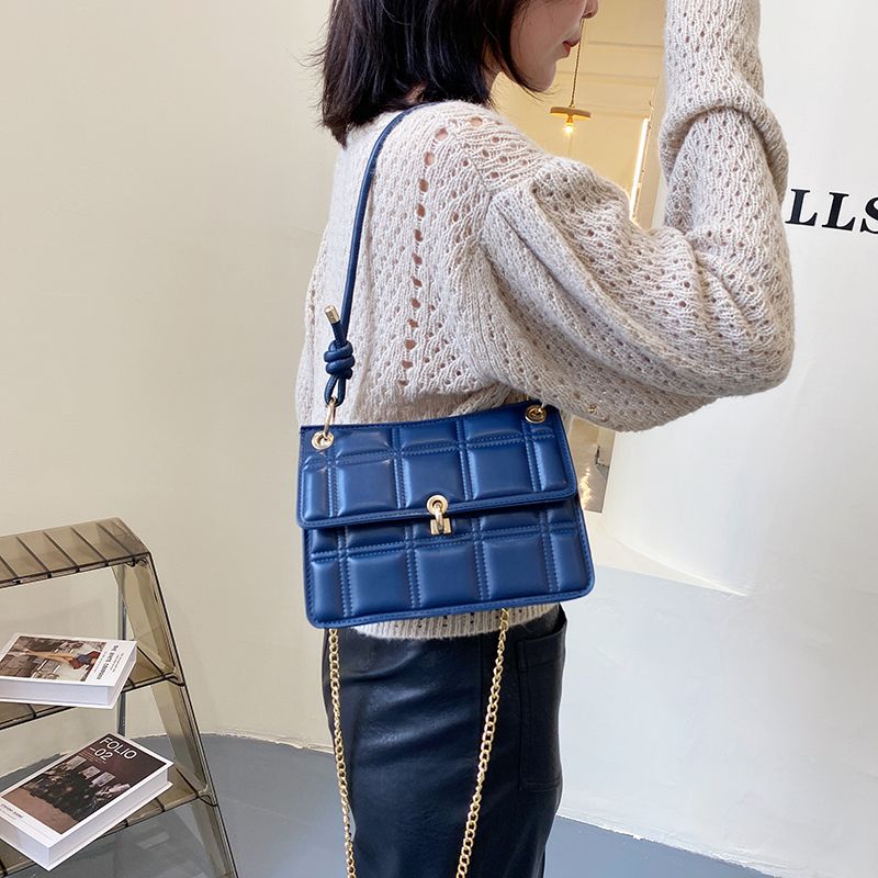 Colina Dames Kleine Leren Crossbody Tassen - Zwart