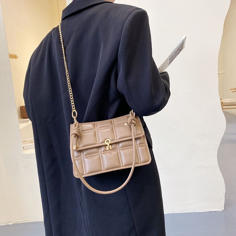 Colina Dames Kleine Leren Crossbody Tassen - Zwart