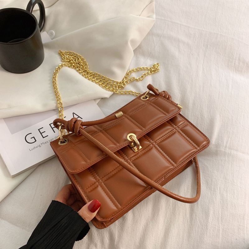 Colina Dames Kleine Leren Crossbody Tassen - Zwart