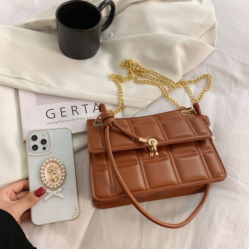 Colina Dames Kleine Leren Crossbody Tassen - Zwart