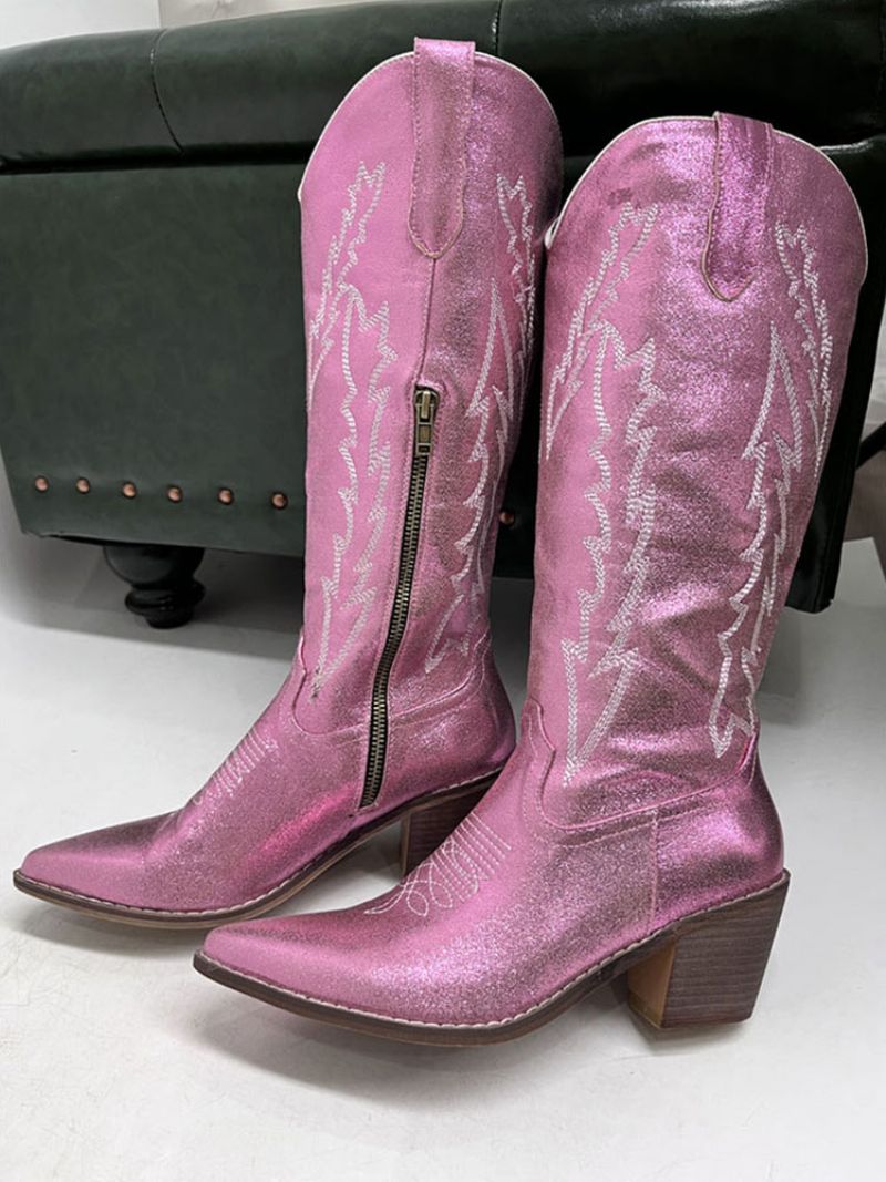 Colina-laarzen Voor Dames - Roze