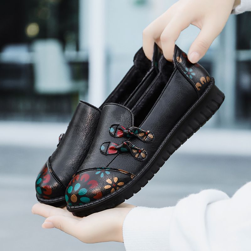 Coling Dames Loafer Schoenen - Zwart