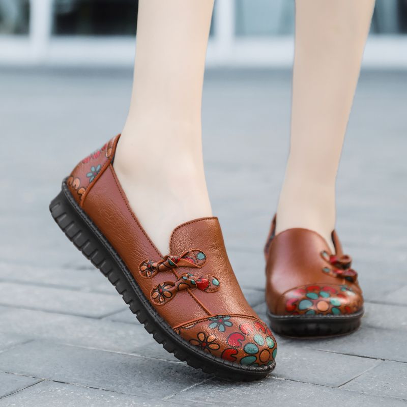 Coling Dames Loafer Schoenen - Zwart