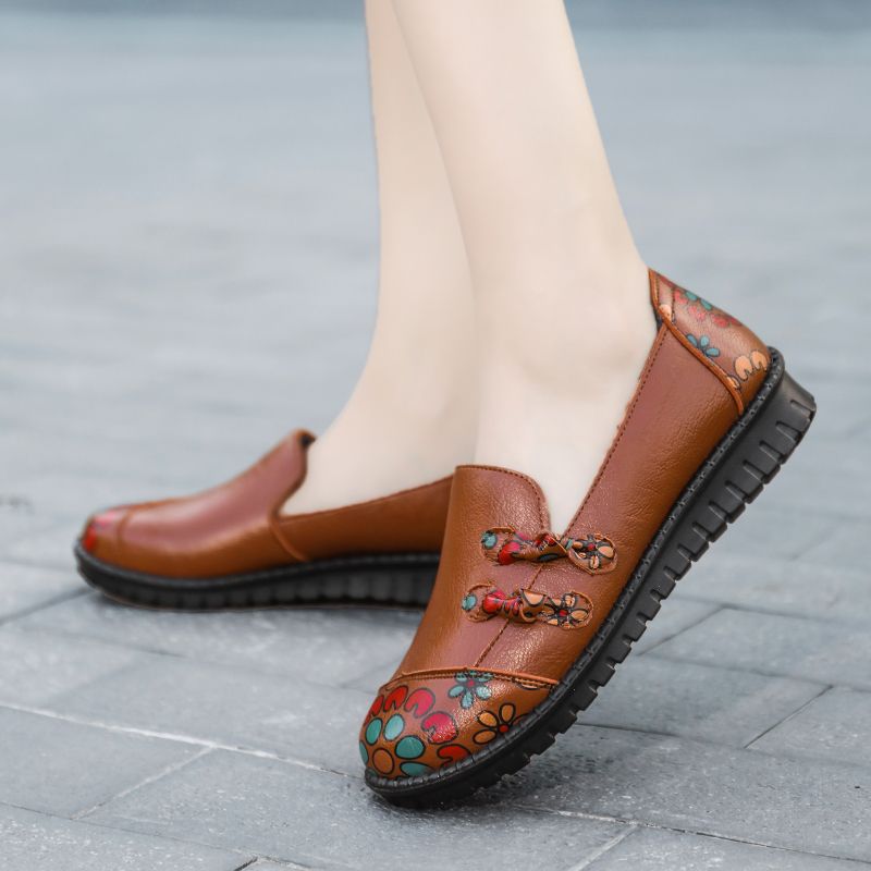 Coling Dames Loafer Schoenen - Zwart