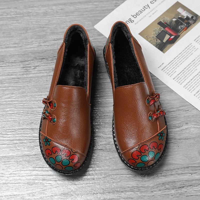 Coling Dames Loafer Schoenen - Zwart