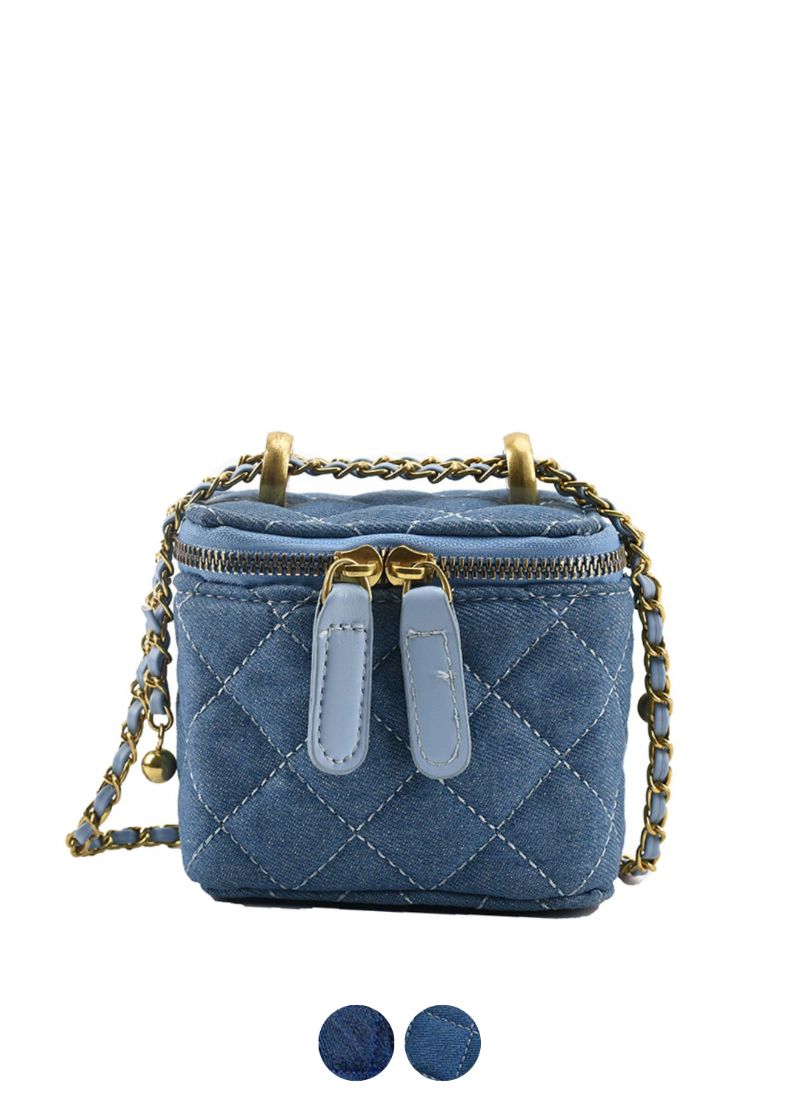 Collin Dames Gewatteerde Mini Crossbody Handtas