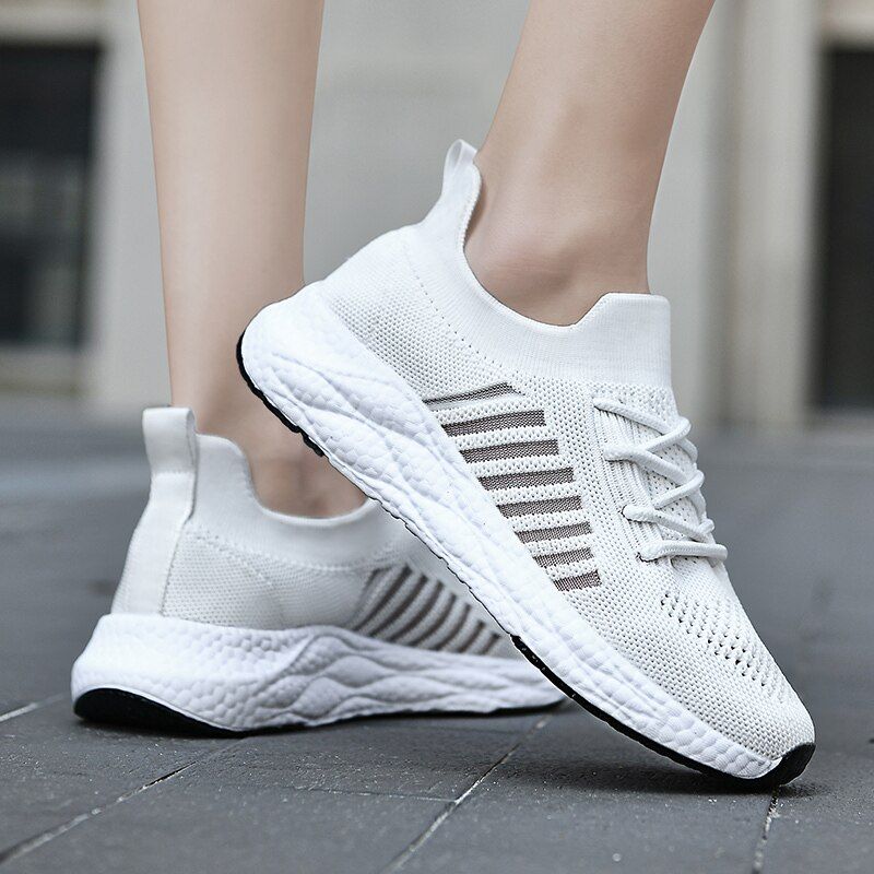 Colman Ademende Unisex Sneaker - Wit