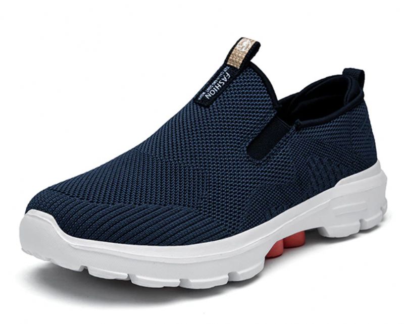 Colombo Heren Slip-on Sneakers - Blauw
