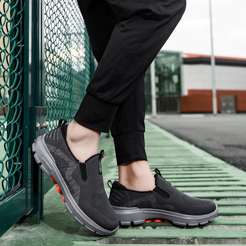 Colombo Heren Slip-on Sneakers - Blauw