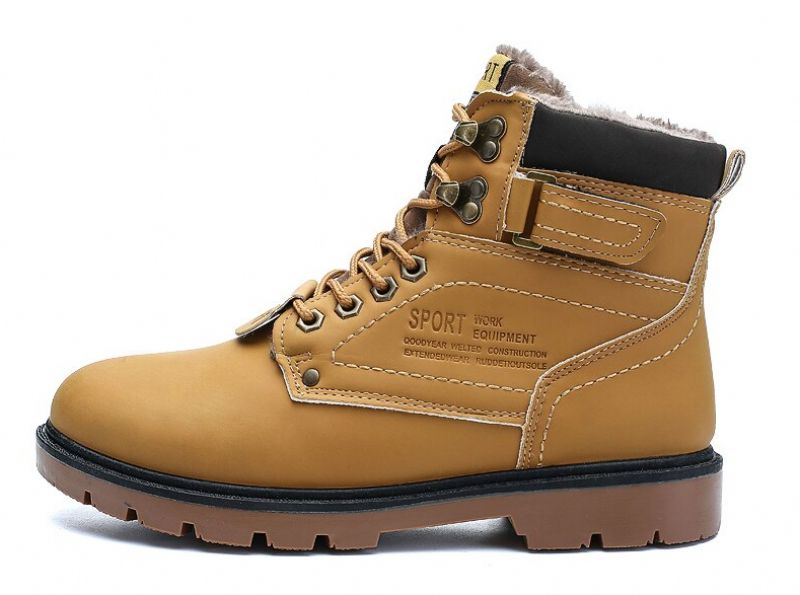 Coloso Heren Winterlaarzen - Geel