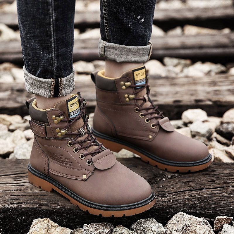 Coloso Heren Winterlaarzen - Geel