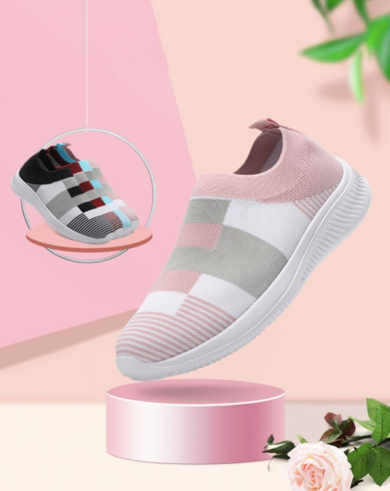 Columba Dames Loafer Schoenen - Roze