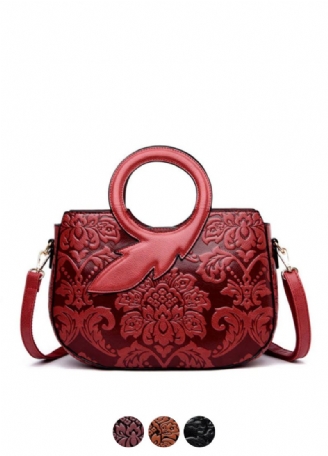 Comarca Dames Luxe Leren Handtas