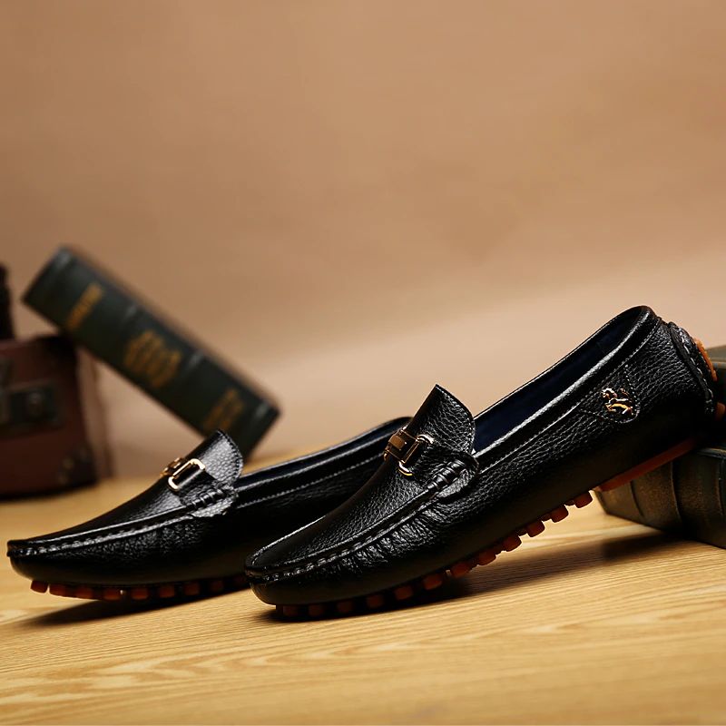 Comet Heren Loafers Geklede Schoenen - Wit