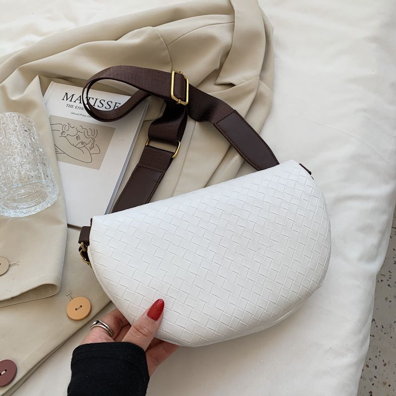 Conga Dames Luxe Leren Riem Handtas - Zwart