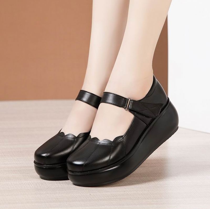 Conner Dames Platform - Zwart