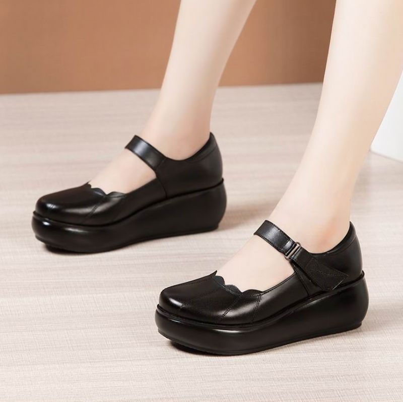 Conner Dames Platform - Zwart