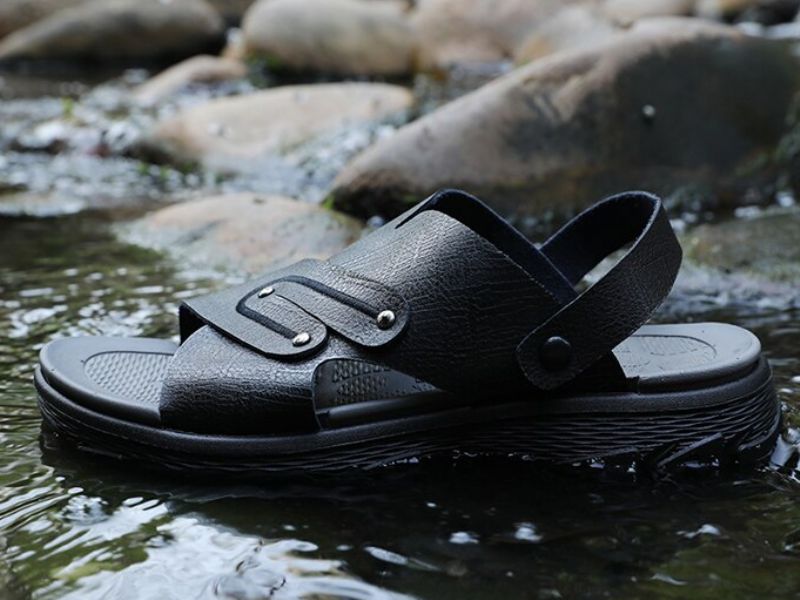 Connor Heren Sandalen - Koffie