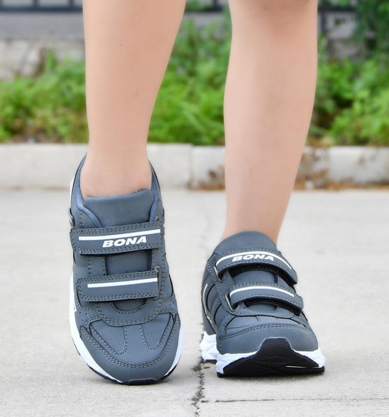 Connor Jongens Casual Sneakers - Grijs