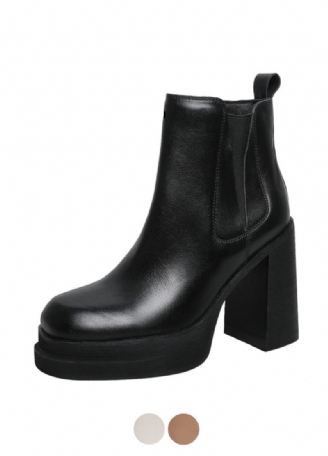 Cony Dames Square Toe Platform Boots
