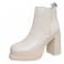 Beige Kort Pluche