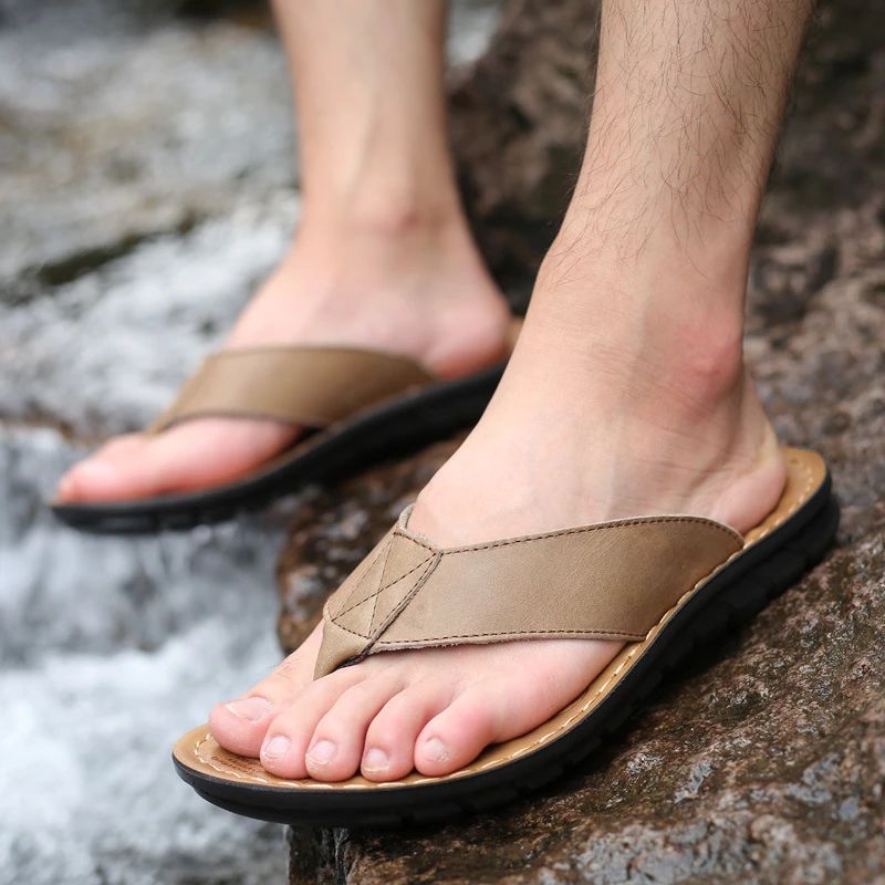 Cony Heren Slipper - Bruin
