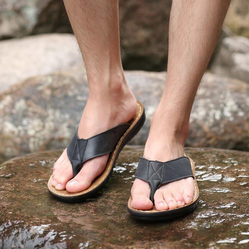 Cony Heren Slipper - Bruin