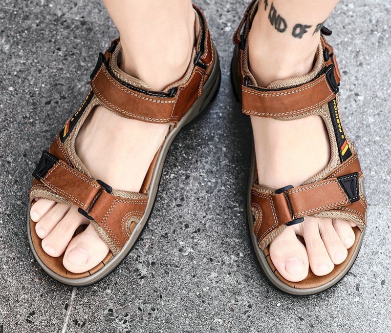 Cooler Heren Strand Sandalen - Bruin