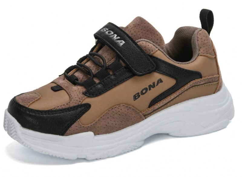 Copper Jongens Fashion Sneaker - B rown