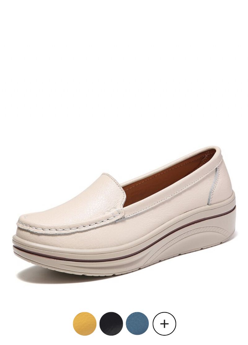 Coral Dames Platform Loafer Schoenen