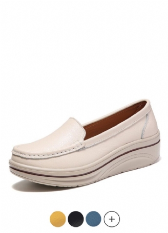 Coral Dames Platform Loafer Schoenen