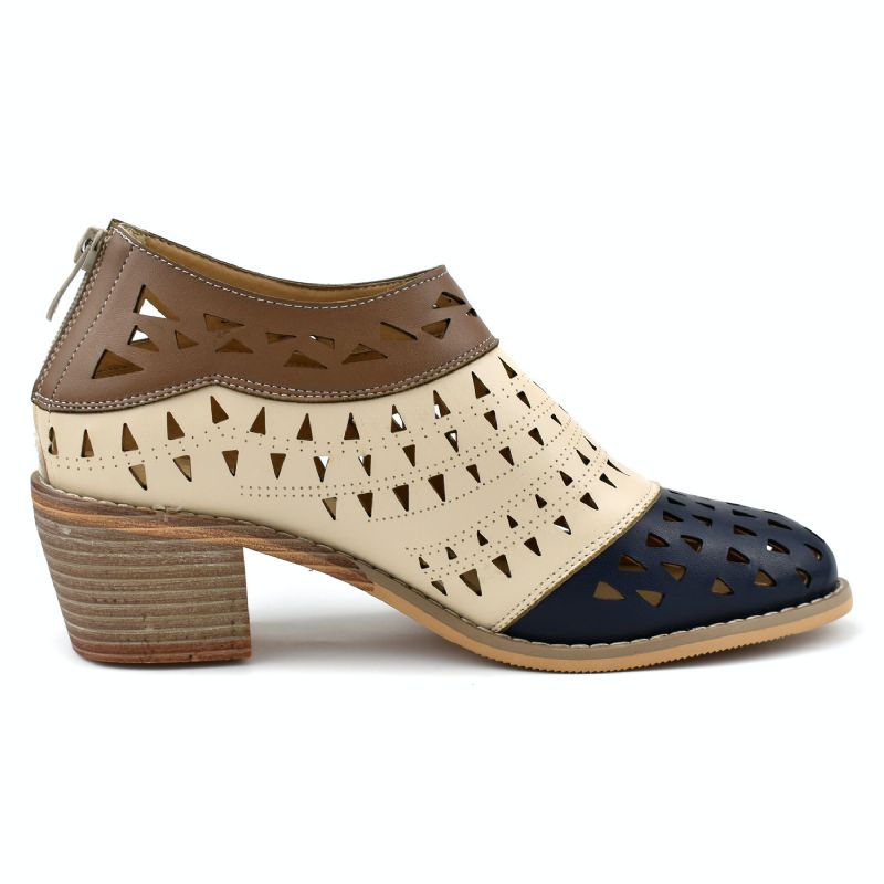 Coralia Dames Mode Enkellaarsjes - Blauw