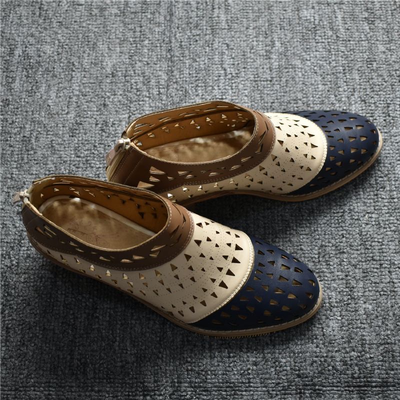 Coralia Dames Mode Enkellaarsjes - Blauw