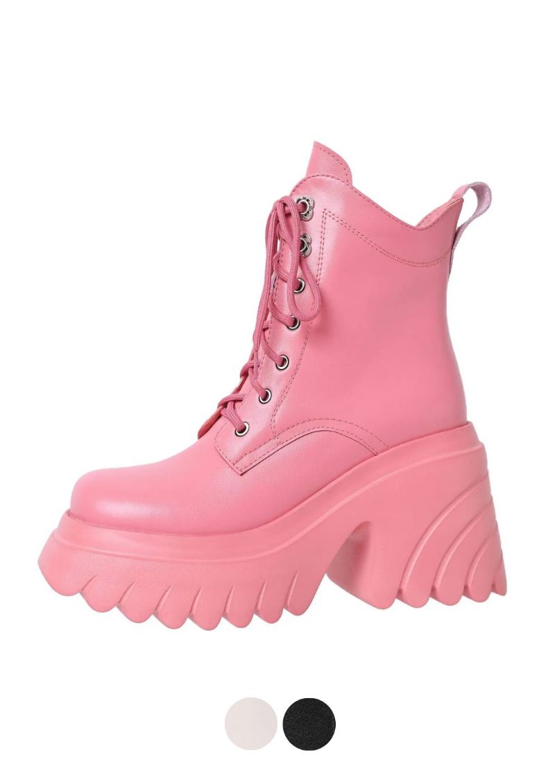 Coraza Dames Platform Enkellaarsjes