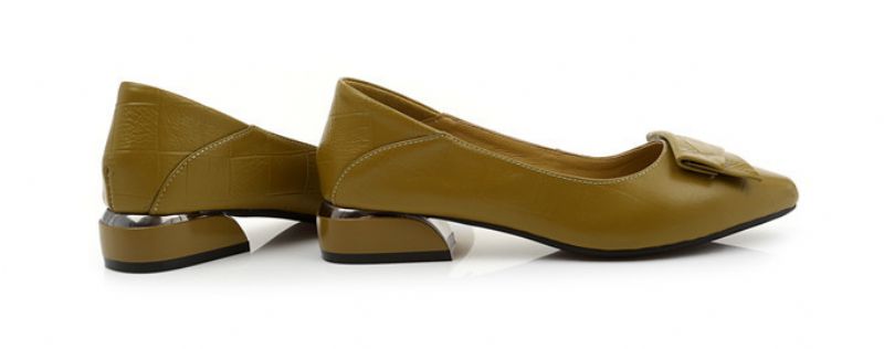 Corina Dames Leren Pumps Schoenen - Beige