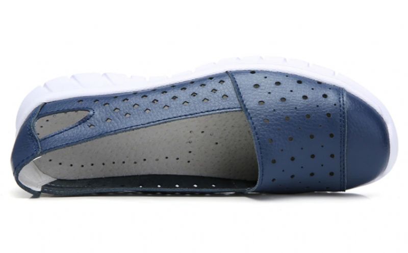 Cornelia Dames Loafer Schoenen - Blauw