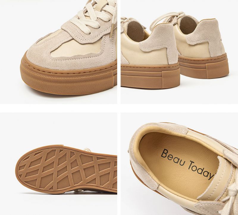 Corny Dames Sneaker - Abrikoos