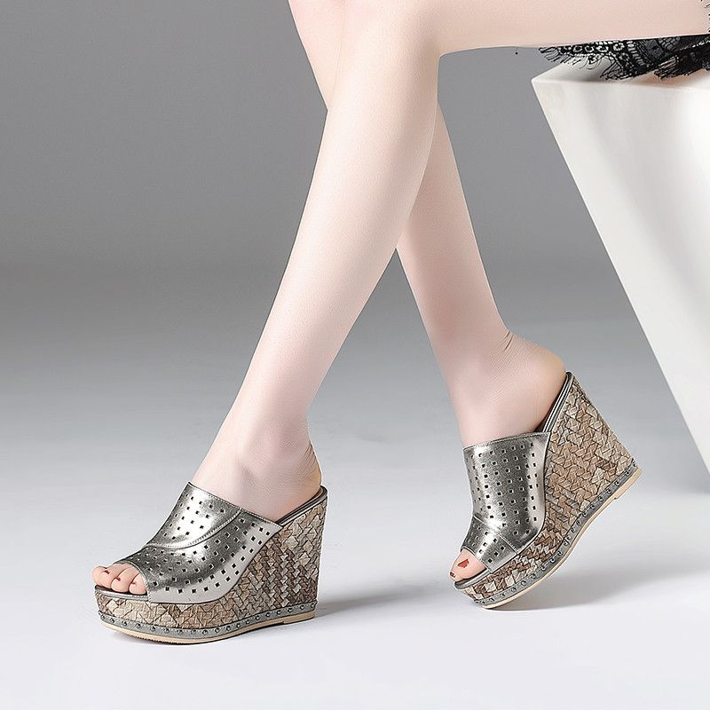 Coromoto Dames Wedges - Beige