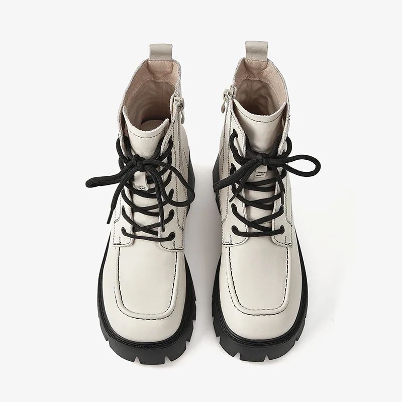 Coronel Dames Platform Laarzen - Beige