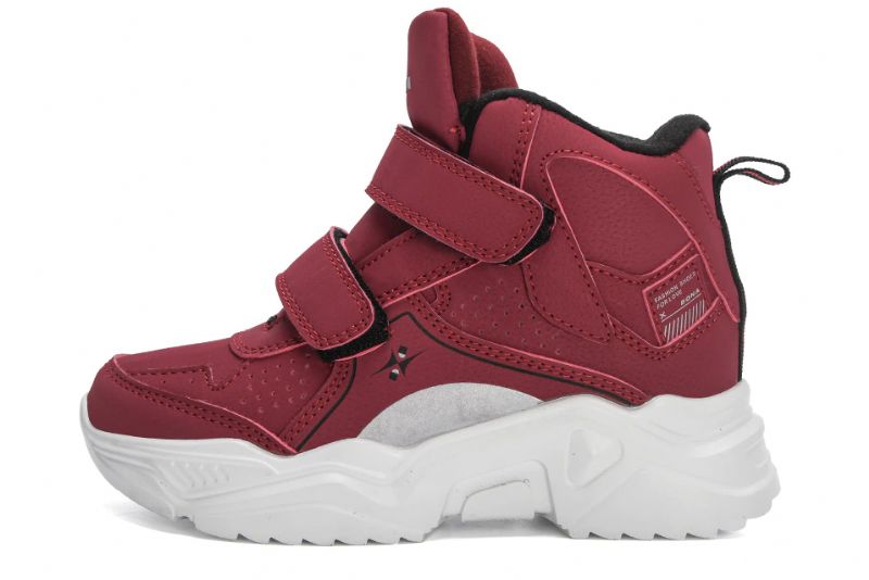 Cosgro Unisex Outdoorsneaker Voor Kinderen - Zwart Bont