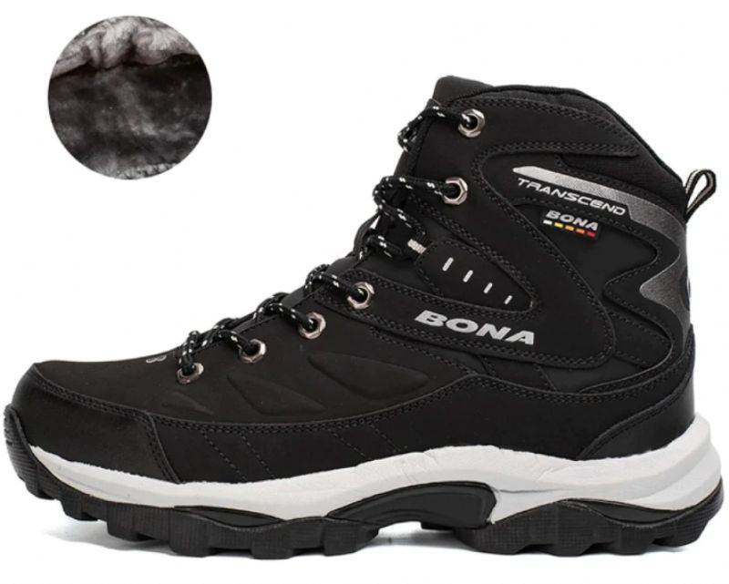 Cosmo Heren Wandelschoenen - Zwart