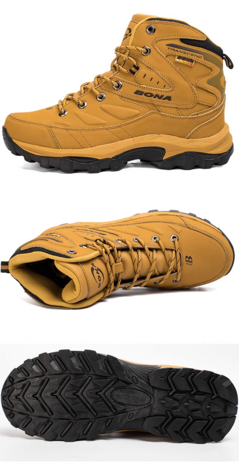Cosmo Heren Wandelschoenen - Zwart