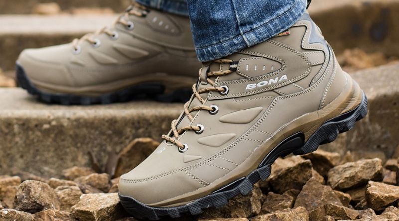 Cosmo Heren Wandelschoenen - Zwart