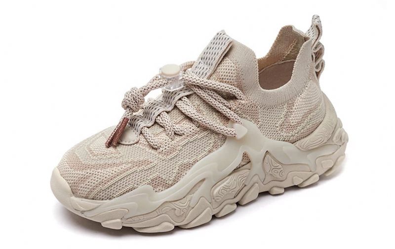 Cossio Unisex Kinder Hardloopschoenen - Beige