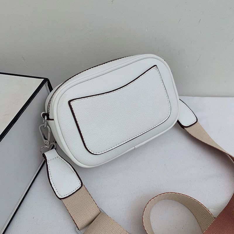 Costin Dames Brede Band Schouder Handtas - Beige